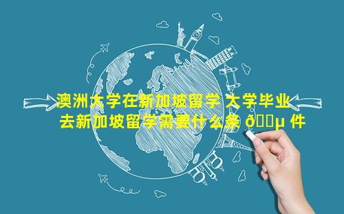 澳洲大学在新加坡留学 大学毕业去新加坡留学需要什么条 🌵 件